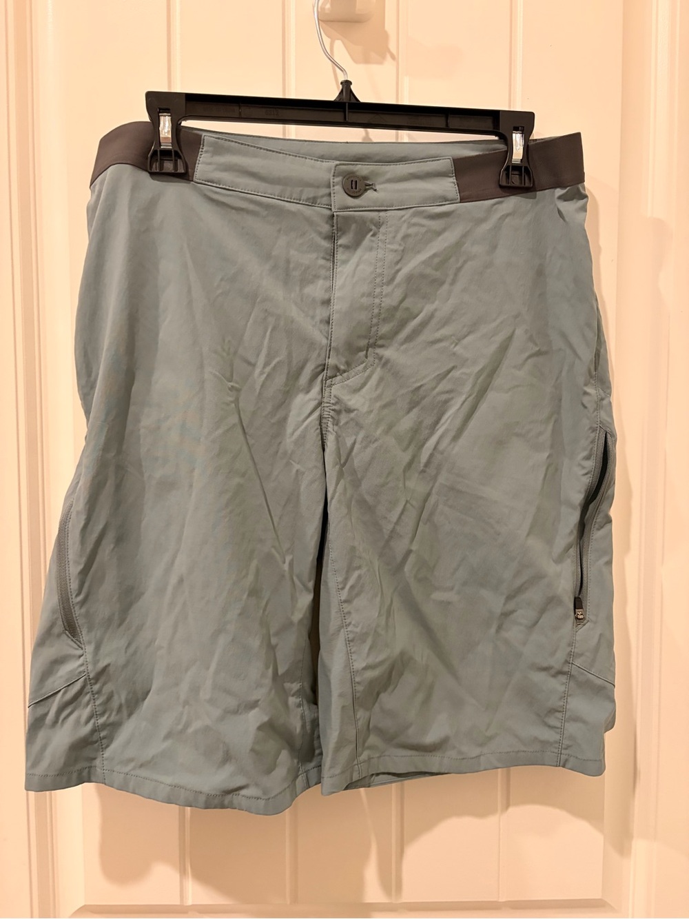 Patagonia Men's Light Blue Hybrid Outdoor Shorts